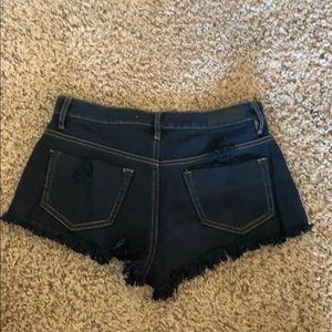 Dolls Kill Shorts - Black Dolls kill high waisted shorts size 1 Dolls Kill Shorts - Black Dolls kill high waisted shorts size 1